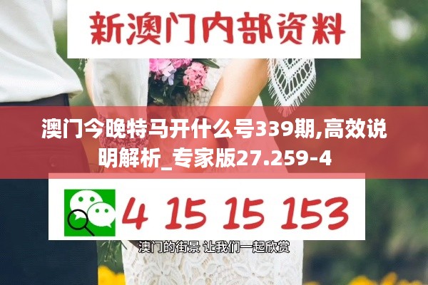 澳门今晚特马开什么号339期,高效说明解析_专家版27.259-4