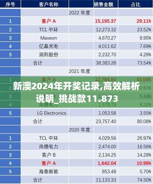 新澳2024年开奖记录,高效解析说明_挑战款11.873