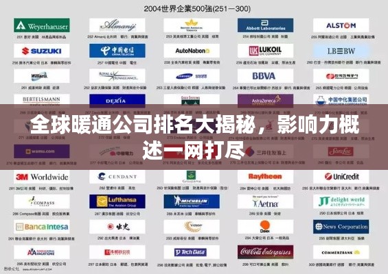 全球暖通公司排名大揭秘,影响力概述一网打尽